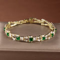 Verde Link Tennisarmband | Gold