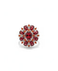 Scarlet Petal Ring | Gold
