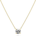 Aurora Kristall Halskette | Gold