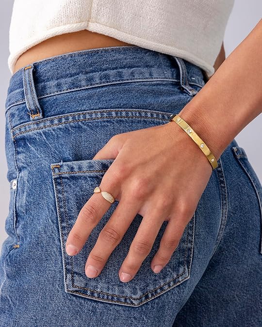Halo Dot Armband | Gold