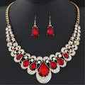Maevina Crimselle Schmuckset | Gold