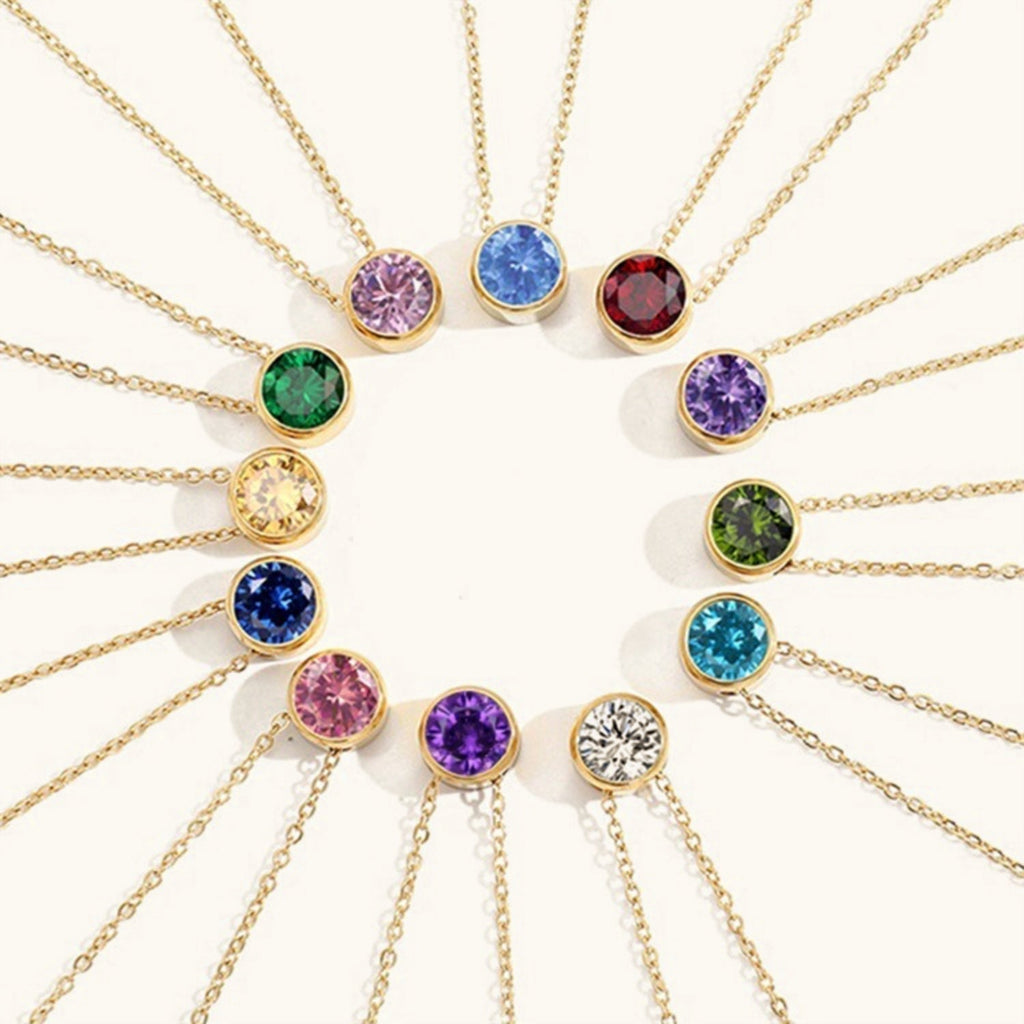 Amelia Birthstone Halskette