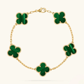 Clover Armband Green