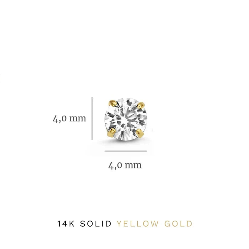 Larmes de Lune Stein Ohrringe Set | Gold
