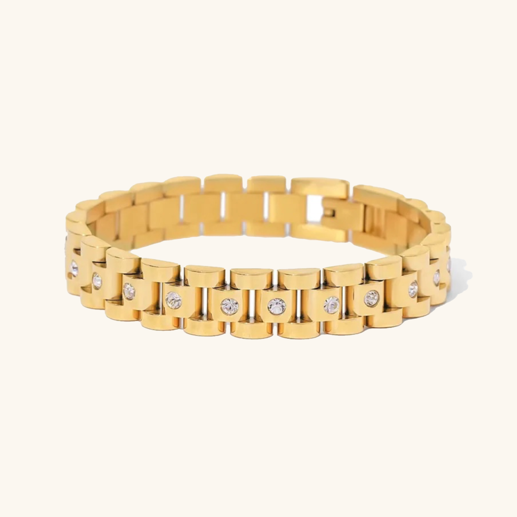 Gold Watchband Armband