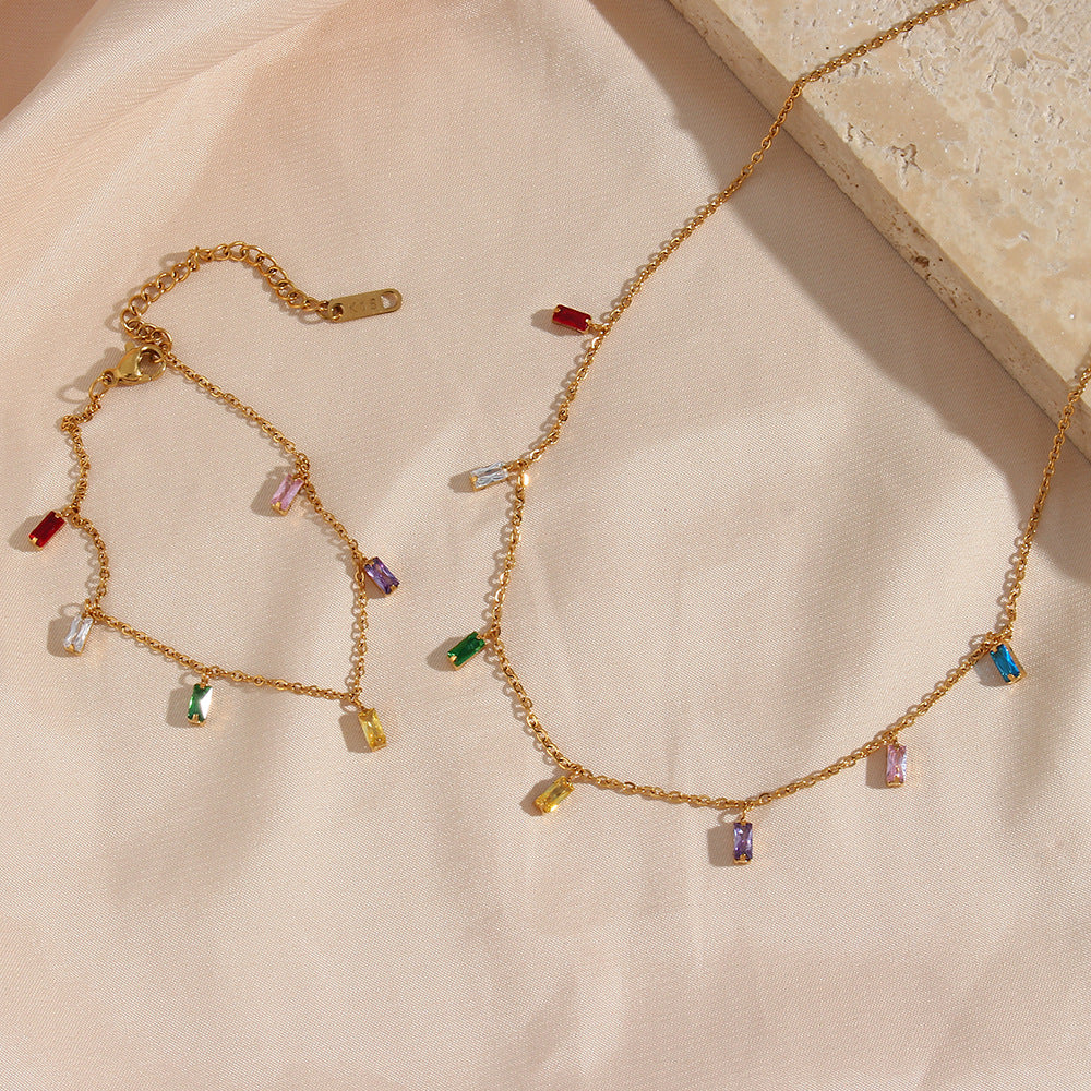 Josephine Gemstone Halskette