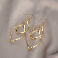 Minimalist Layered Ohrhänger | Gold
