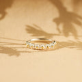 Silber Floral Ring