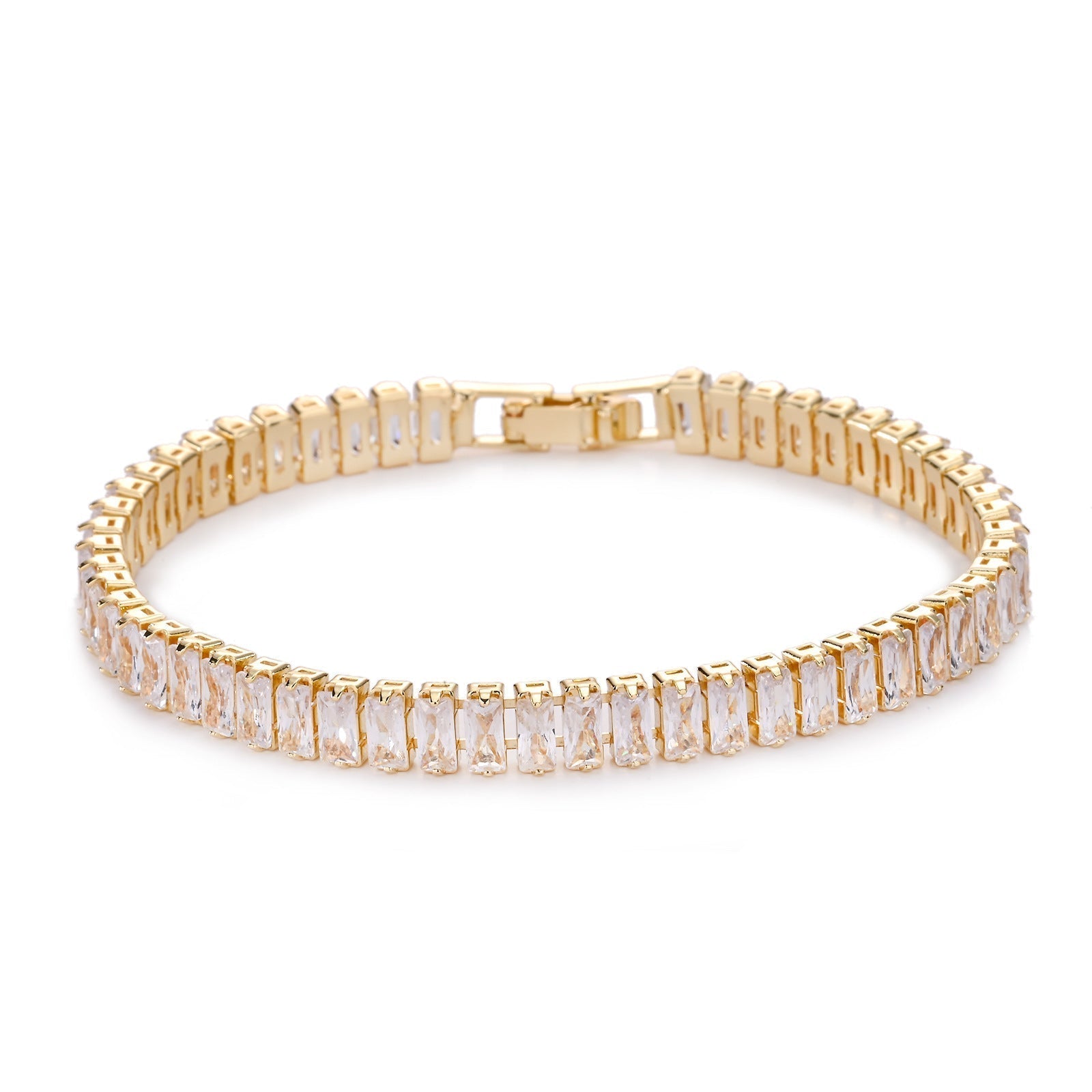 Vertéa Tennisarmband | Gold
