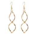 Spiral Dangle Ohrringe | Gold