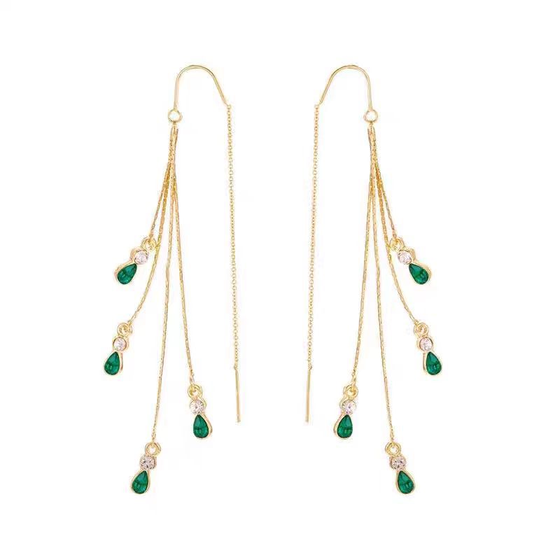Calista Moreau Tassel Ohrringe | Gold