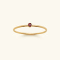 Amelia Birthstone Stacker Ring