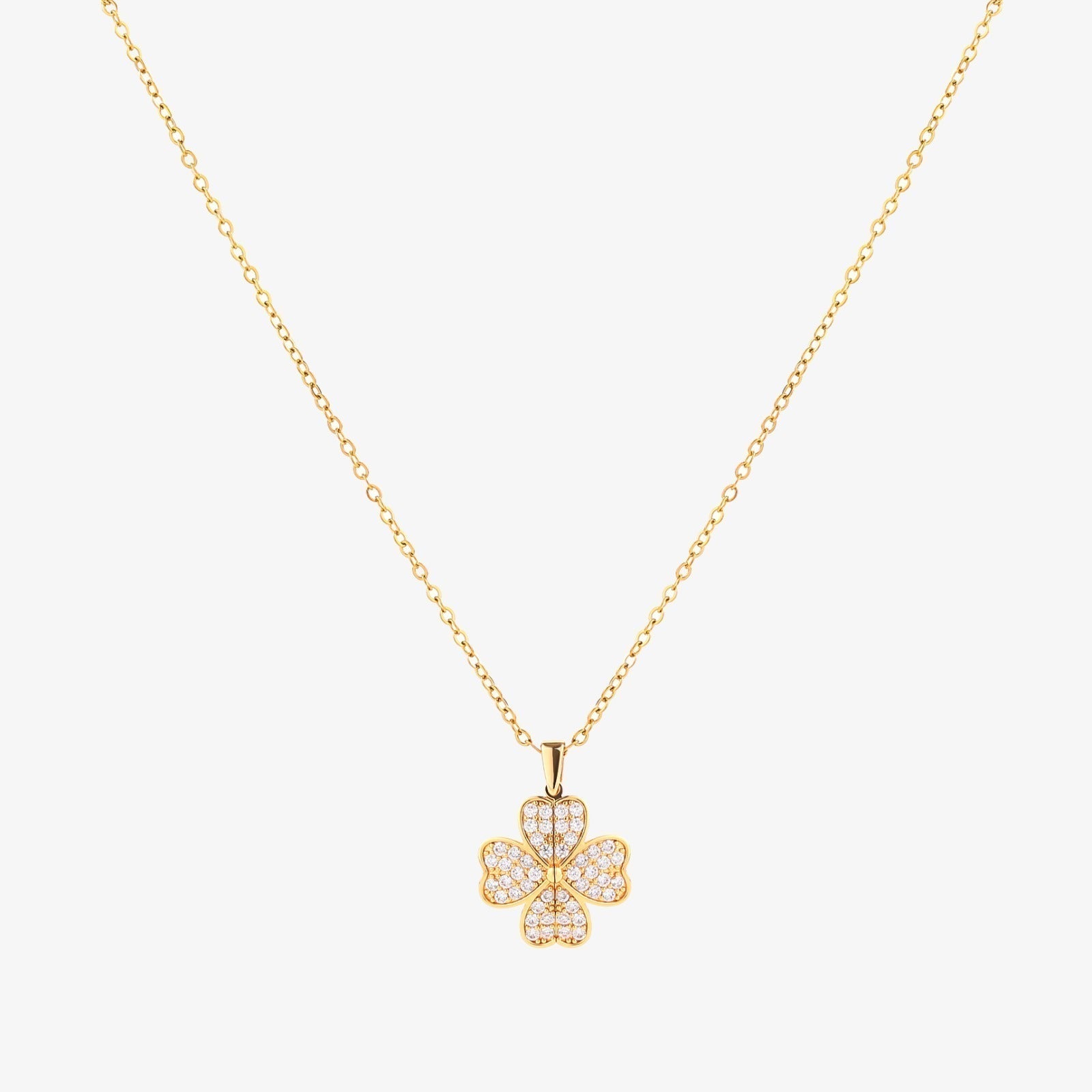 Herz Bloom Halskette | Gold