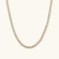 Wisteria Diamant Tennis Halskette