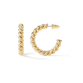 Rope Twist Creolen | Gold