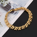 Lily Ornate Wave Armband | Gold