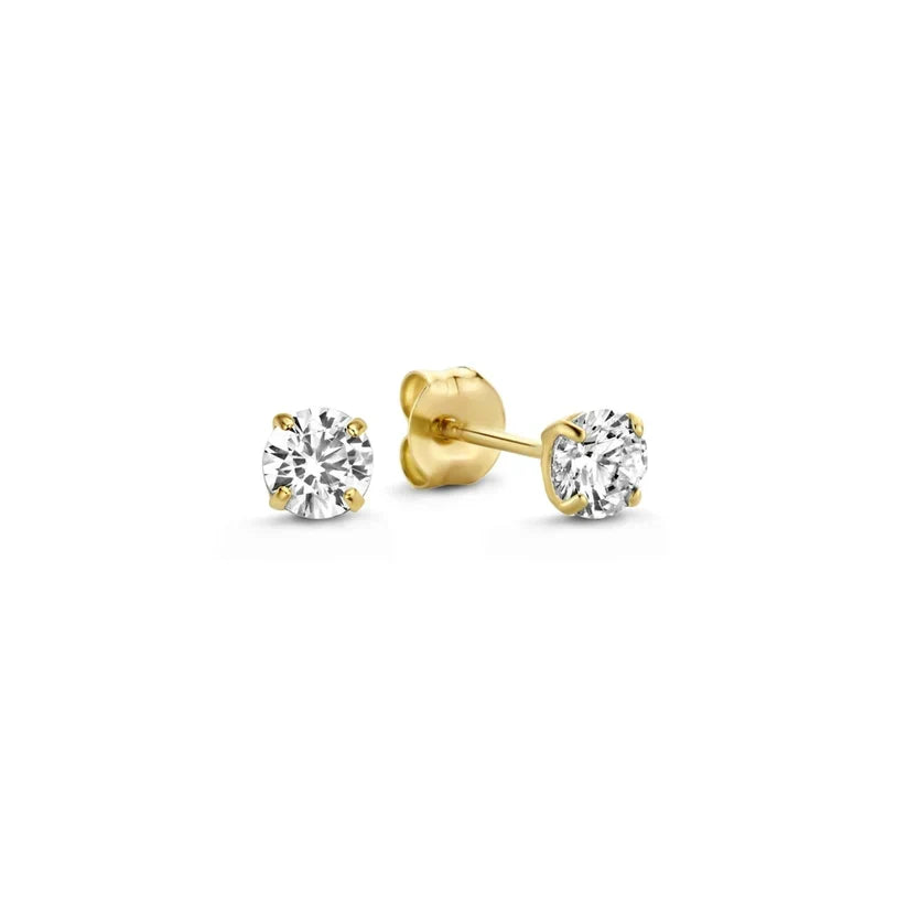 Larmes de Lune Stein Ohrringe Set | Gold