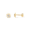 Sunburst Ohrringe | Gold