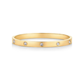 Halo Dot Armband | Gold